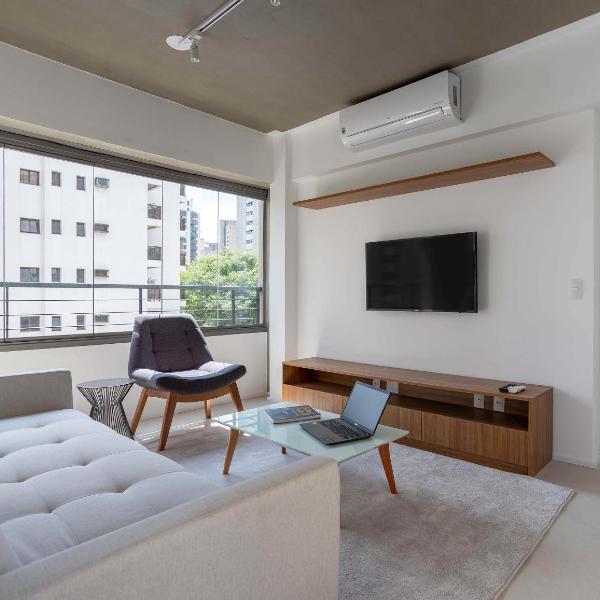 Quarto Sala 48m2 Parque Ibirapuera Itaim Bibi - Foto 5