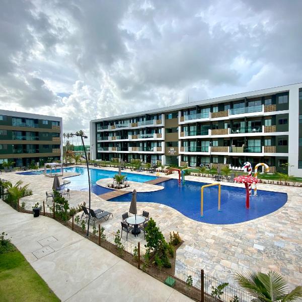Flat Luxuoso Com Vista Para a Piscina-Muro Alto, Porto de Galinhas