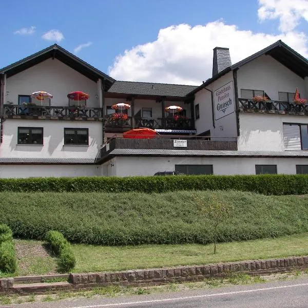 Moselpension Gwosch, hotel v destinaci Bruttig-Fankel