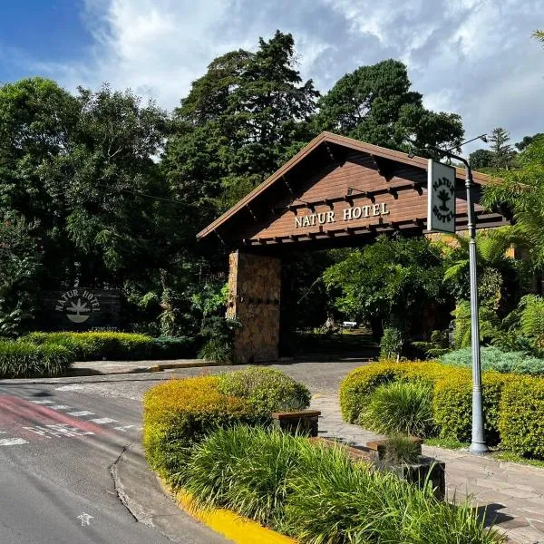 Natur Hotel - 700m da Rua Coberta, hotel en Gramado