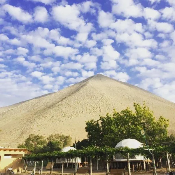Glamping Viñas de Elqui, hotel v destinaci Vicuña