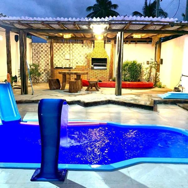 Casa Xiê com piscina, churrasqueira e jardim