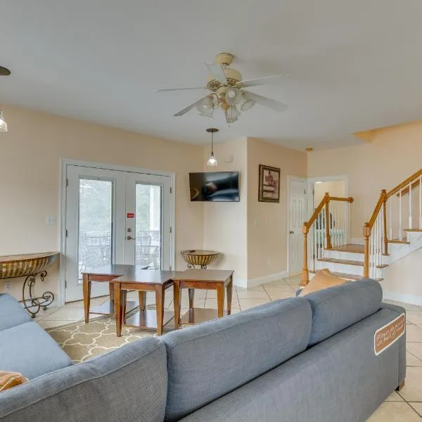 1 Mi to Beach Access Spacious Orange Beach Duplex, hotel in Orange Beach