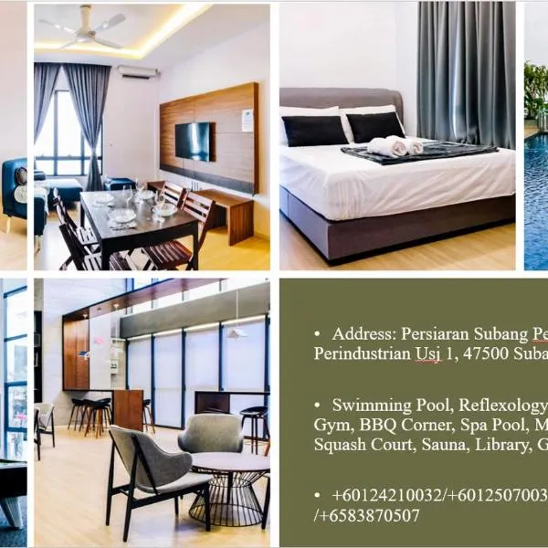 2 Bedroom 2 BATHROOM NEAR SUMWAY PYRAMID, hotel di Subang Jaya