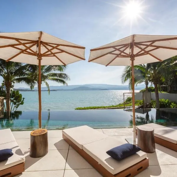 Kerem Luxury Beachfront Villas, hotell i Nathon Bay
