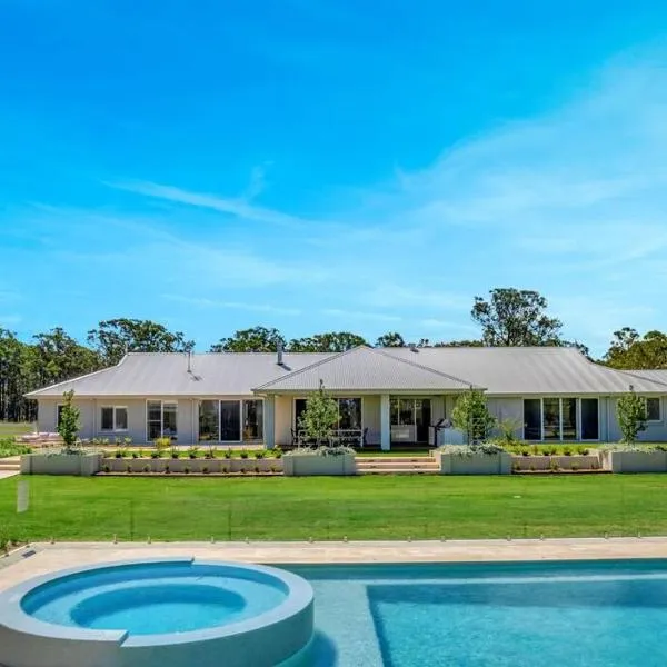 Luxury Hunter Valley Estate、Lochinvarのホテル