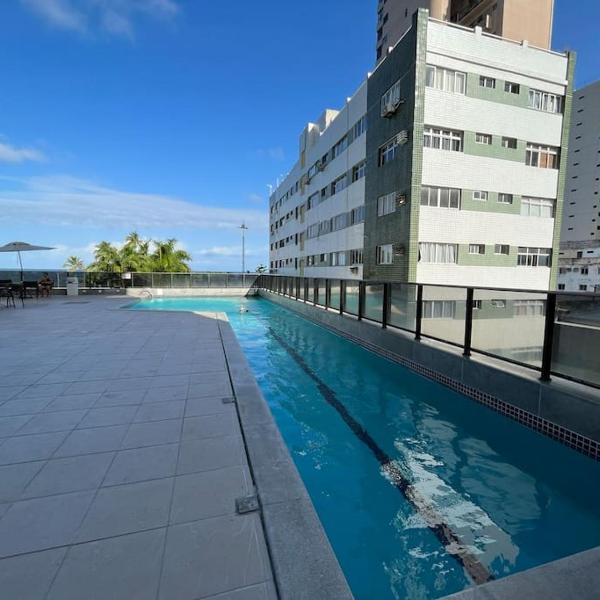 Flat - Beach Class Internacional Boa Viagem - Foto 4