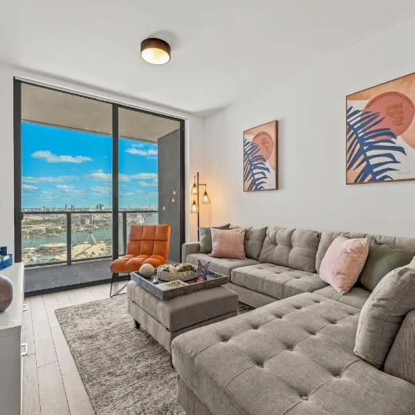 Devereaux Miami 2 Bedroom, 1 Bedroom, and Studio Condos with Balconies, отель в Майами