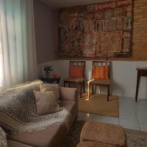 Lindo quarto casal no centro Floripa, hotel v destinaci Florianópolis