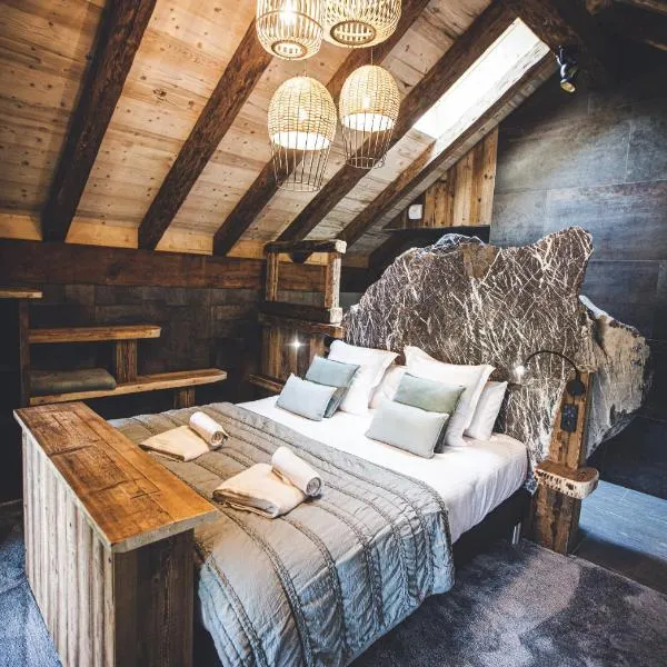 Les Mazots des Fées – hotel w mieście Morzine