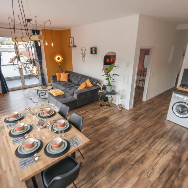 Black Forest -1- I Penthouse I 2 Balkone mit Ausblick I Boxspring I Nespresso، فندق في أوبيرهارميرسباخ