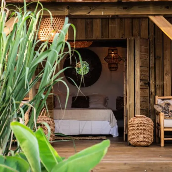 Ecolodge Anacardier - cabanon luxe pleine nature, hotel en Saint-François