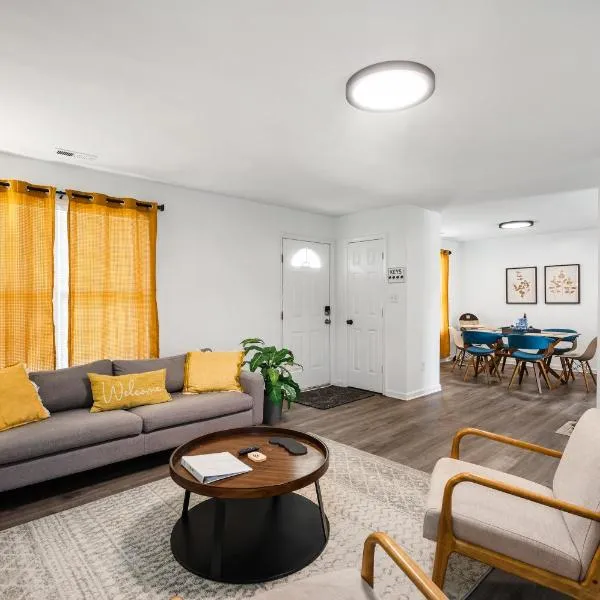 DTGem-SelfCheckin-RainShower-300M-Parking-Walkable, hotel em Raleigh