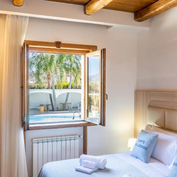 Corte San Lorenzo, hotel Sant'Egidio del Monte Albinóban