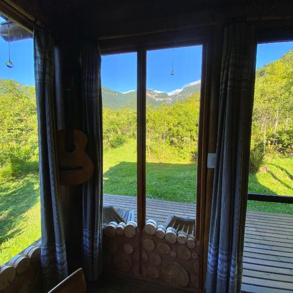 Cabana com vista para o canyon