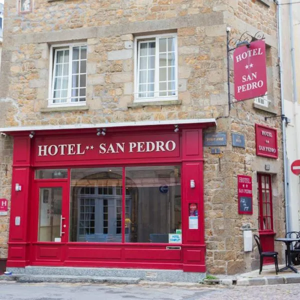 オテル サン ペドロ（Hôtel San Pedro）、サン・ブリアック・シュル・メールのホテル