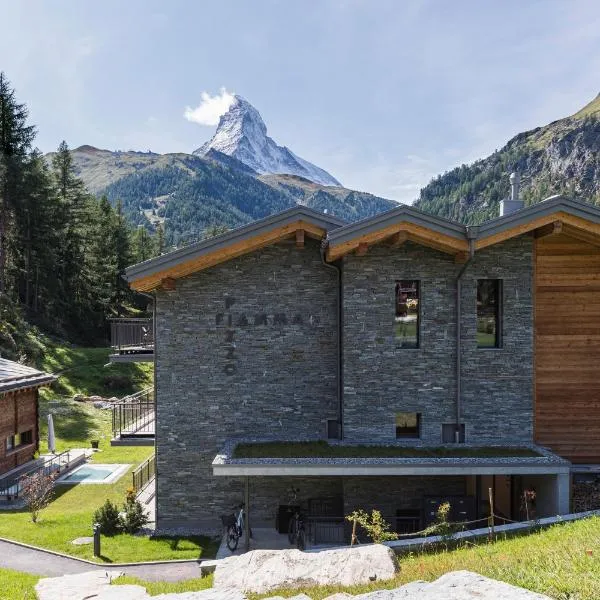 Apartment in Chalet Pizzo Fiamma, hotel v destinaci Zermatt