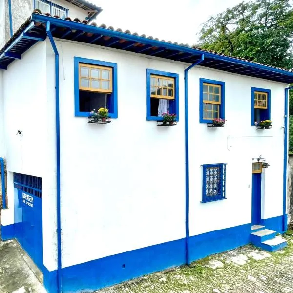 Casa charmosa no Centro Histórico com garagem, hotel em Ouro Preto