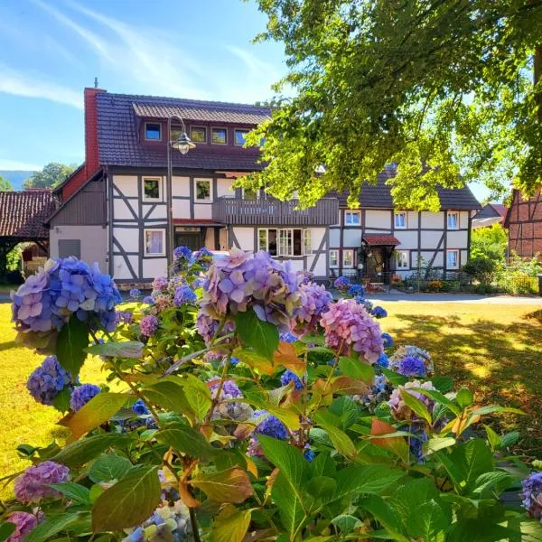 Gästehaus am Weser-Radweg, hôtel à Weißehütte