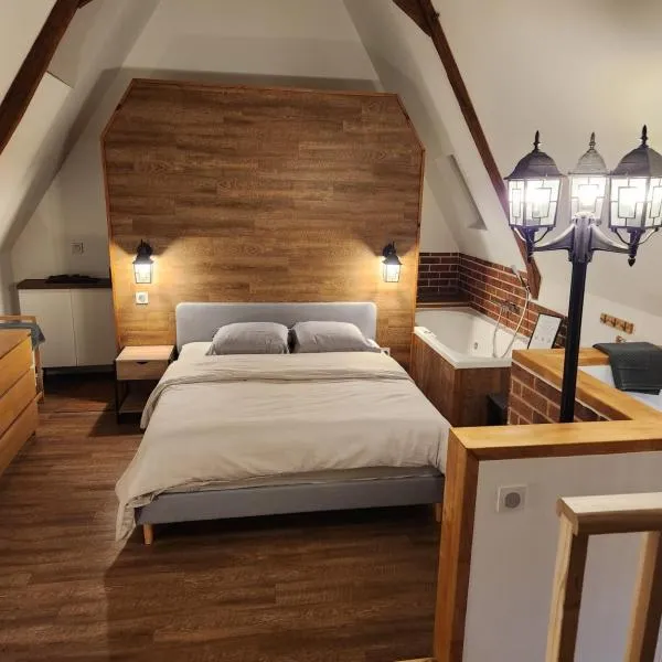 Duplex cosy Life Balnéo, מלון בCysoing