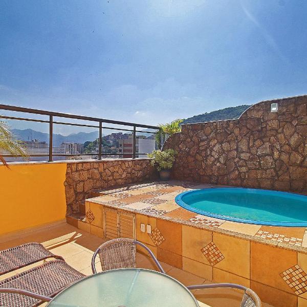 Amável cobertura duplex com piscina particular - Foto 4