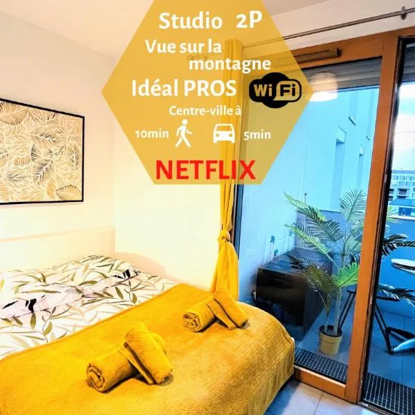 Le Bellevue à 10min du centre à pied, viešbutis Ansi