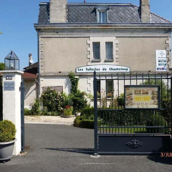 Les Tuileries de Chanteloup, готель у місті La Roche-Chalais