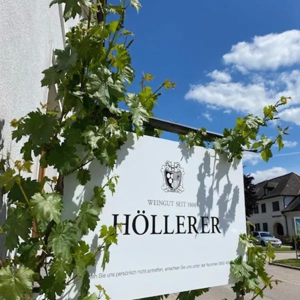 Gästezimmer Weingut Höllerer, hotel en Großriedenthal