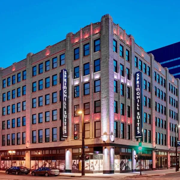 SpringHill Suites by Marriott Milwaukee Downtown, hotel v destinaci Milwaukee