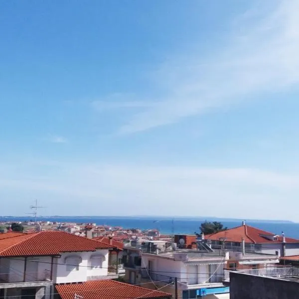 Evis Maisonette with sea view, hotel v destinaci Flogita