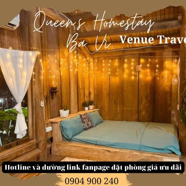 Queen's Homestay Ba Vì - Venuestay、バヴィのホテル