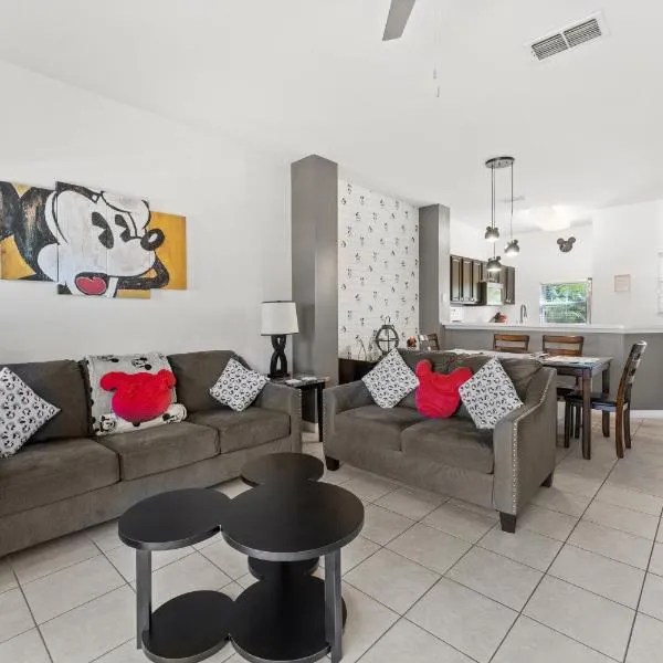 *PRIVATE POOL* Disney10min - Magical Mickey themed home, hotel v destinaci Kissimmee