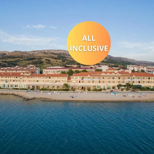 Family Hotel Pagus - All Inclusive, hotell i Pag