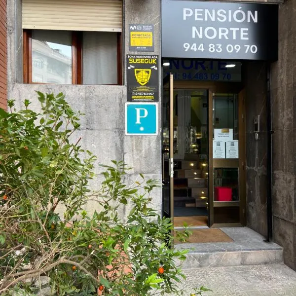 Pension Norte, hotel u gradu Portugalete