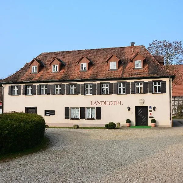 Landhotel Schloss Buttenheim, hotel em Hirschaid