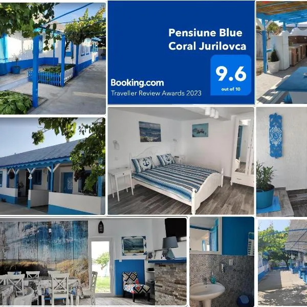 Pensiune Blue Coral Jurilovca, hôtel à Jurilovca