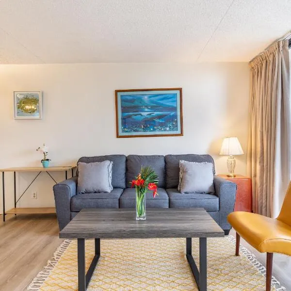 8Fl Mountain view near Waikiki beach with pool & parking, хотел в Хонолулу