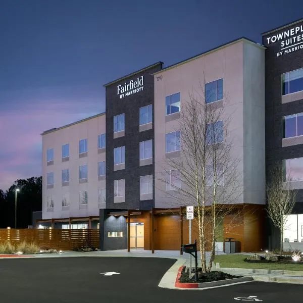 TownePlace Suites by Marriott Canton Riverstone Parkway、カントンのホテル