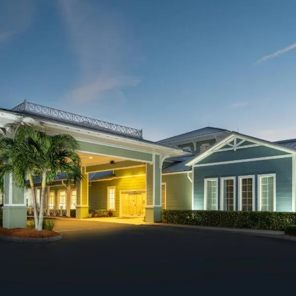 Residence Inn by Marriott Cape Canaveral Cocoa Beach，卡納維拉爾角的飯店