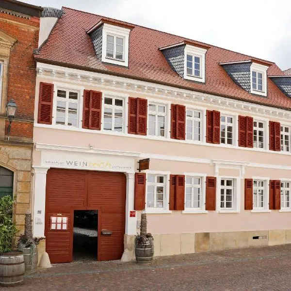WEINreich, Gästezimmer & Weinstube, hotel v destinaci Freinsheim