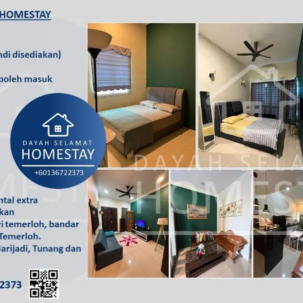 Dayahselamat Homestay, hotell i Kampong Kerayong