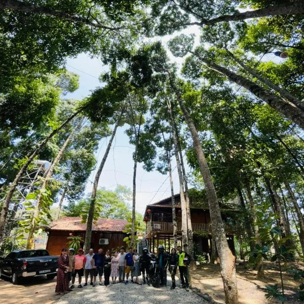 Forest Side Ecolodge, hotel en Cát Tiên