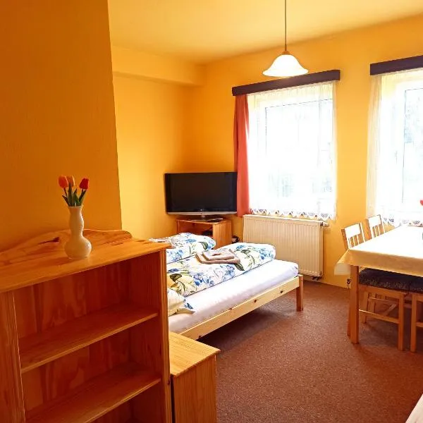 P&P Jičín Apartments - soukromé 2-3 lůžkové pokoje s vlastní kuchyní a koupelnou, hotel v destinaci Jičín