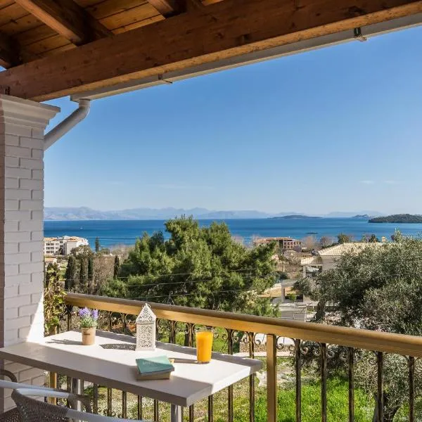 Aloe Seaview Apartments by Konnect, 500m from Dassia Beach, hotel in Dassia