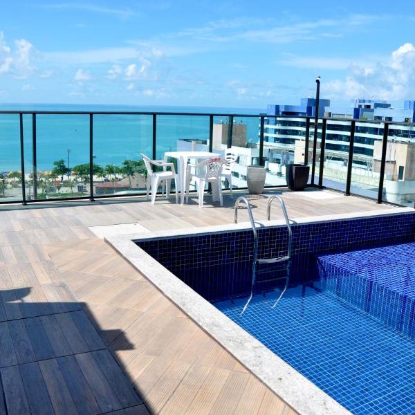 Aconchegante Apt na Praia de Pajuçara !Gales 907 com piscina na cobertura e vaga de garagem - Gales de Pajuçara 907-Wifi 500 mg-Pertinho de Tudo - Foto 4