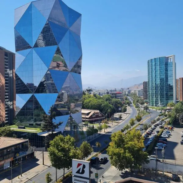 Departamentos Pontoni Manquehue, hotel in Santiago