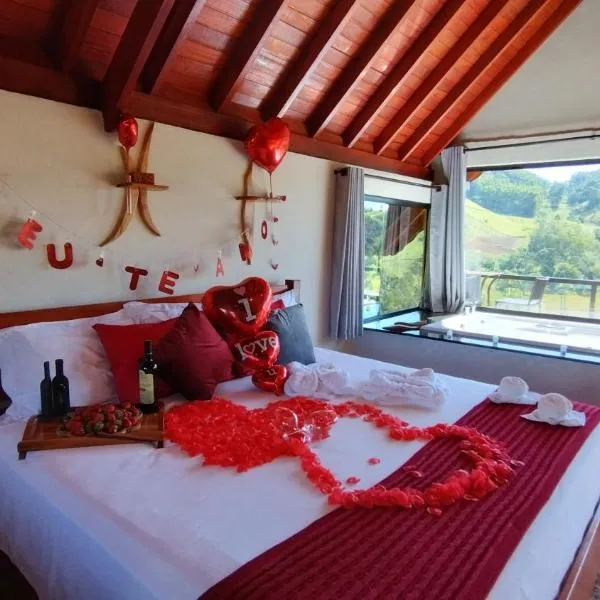 Chales Sabor Dos Ventos, hotel v destinaci Gonçalves