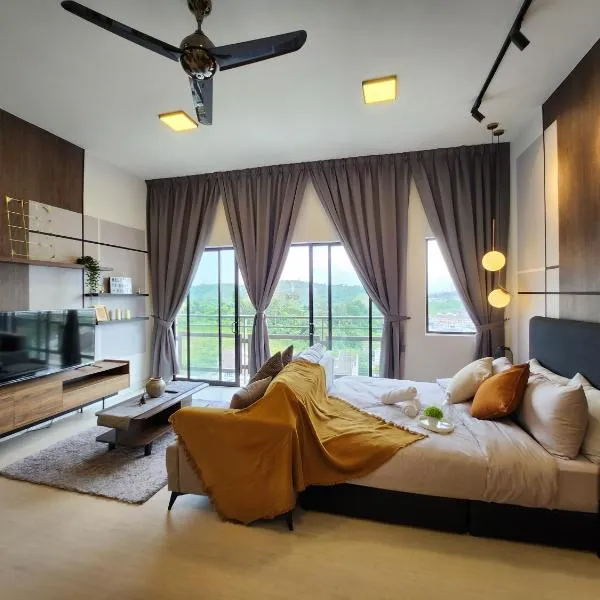 Taman Equine Comfy Studio#Greenery View#4 pax#Aeon Mall, hotel di Seri Kembangan