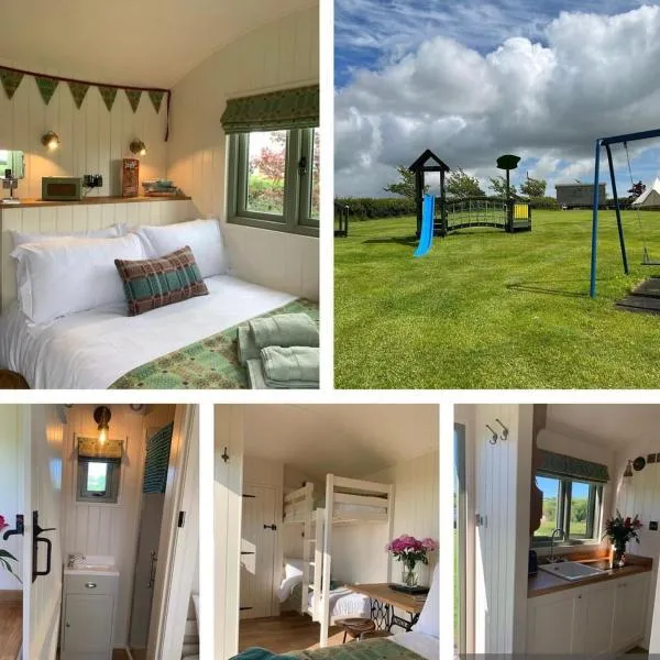 The Woolly Sheep Shepherd Huts, hotel v destinaci Whitland