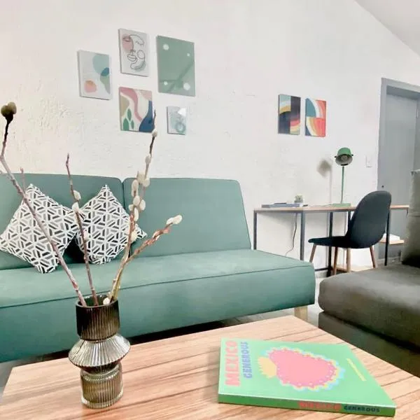 Departamento tipo LOFT cerca de hospital Angeles, hotel in Mexico City
